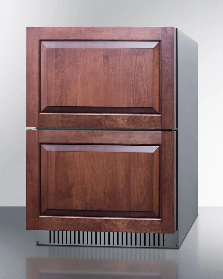 Summit 24-Inch Outdoor Drawer Refrigerator Stainless Steel - ADRD241CSS - image 4