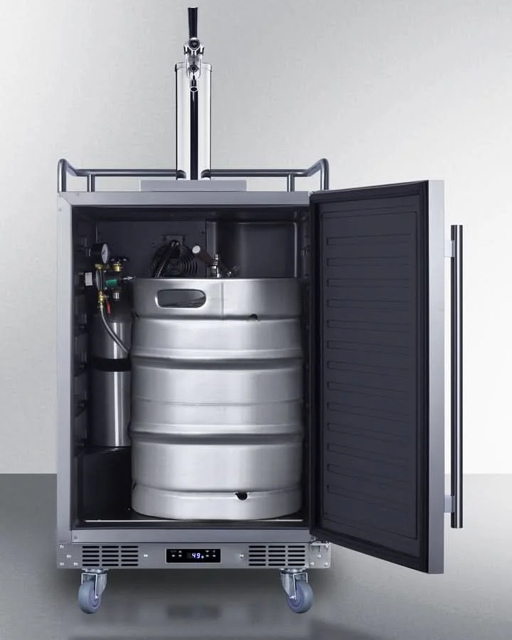 Summit - 24 Wide Built-In Outdoor Commercial Beer Kegerator - BC74OSCOM - image 3