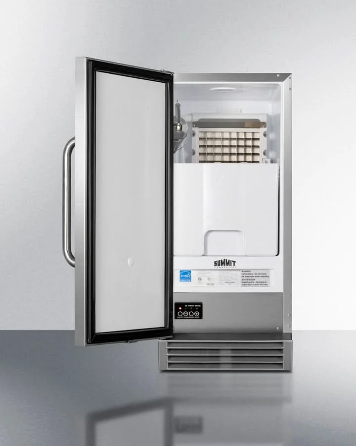 Summit - 15 Inch Built-In Outdoor Ice Maker - BIM47OSADA - image 4