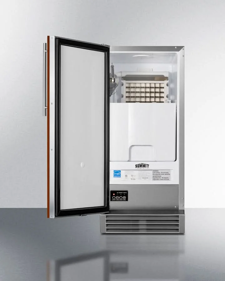 Summit - Built-In 50 lb. Clear Icemaker (Panel Not Included) - BIM44GCSSIF - image 2