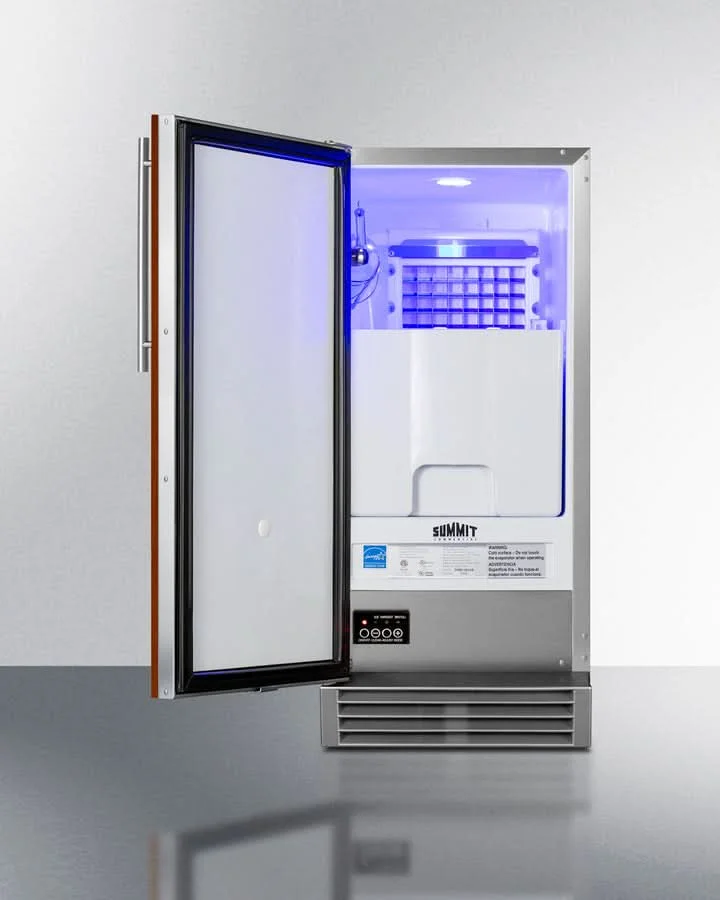 Summit - Built-In 50 lb. Clear Icemaker (Panel Not Included) - BIM44GCSSIF - image 3