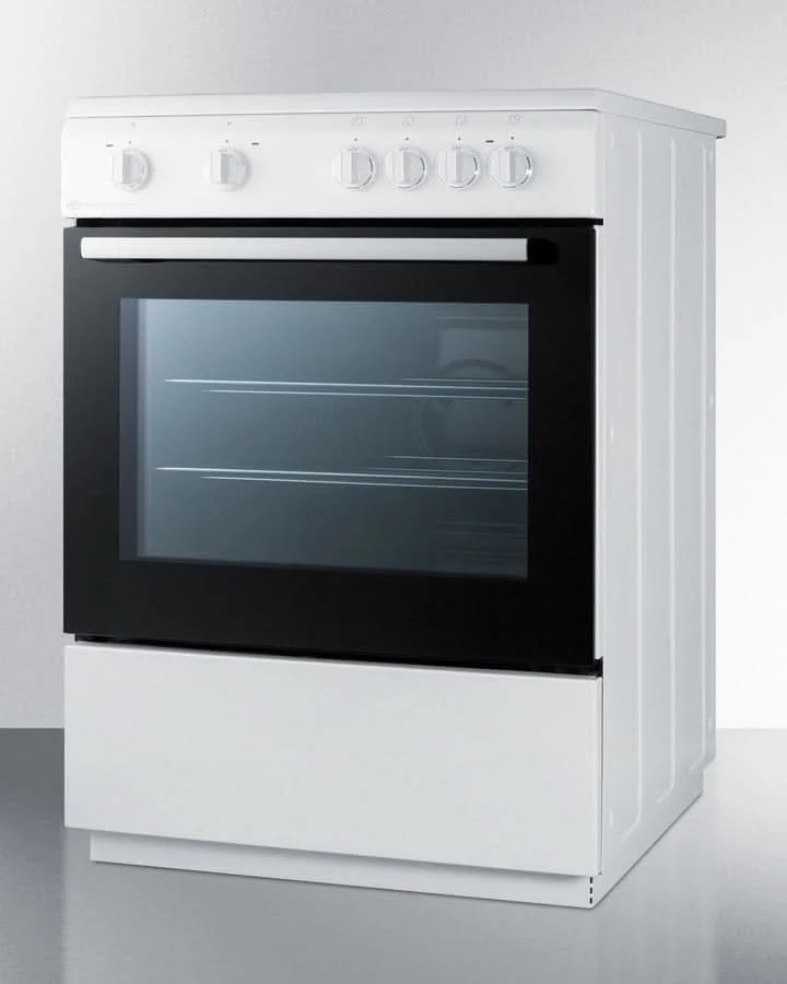 Summit - 24 Wide Smooth Top Electric Range - CLRE24WH - image 11