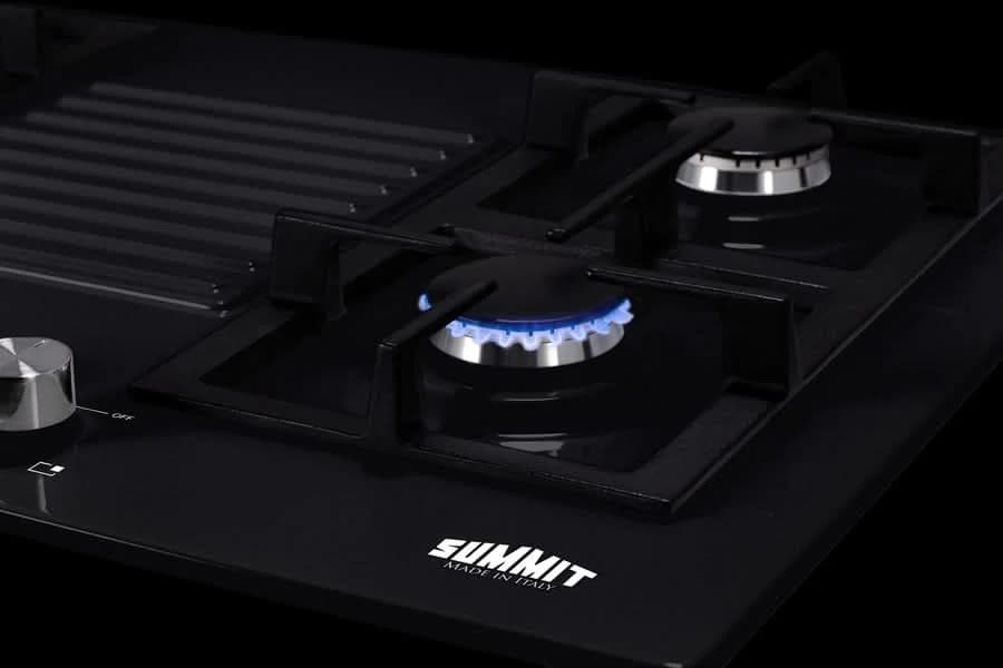 Summit - 30 Wide 4-Burner Gas Cooktop - GC432B - image 3