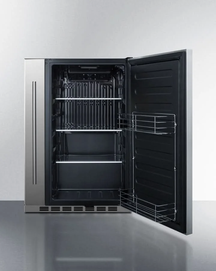Summit 24-Inch Outdoor Refrigerator with Lock - SPR196OS24 - image 2