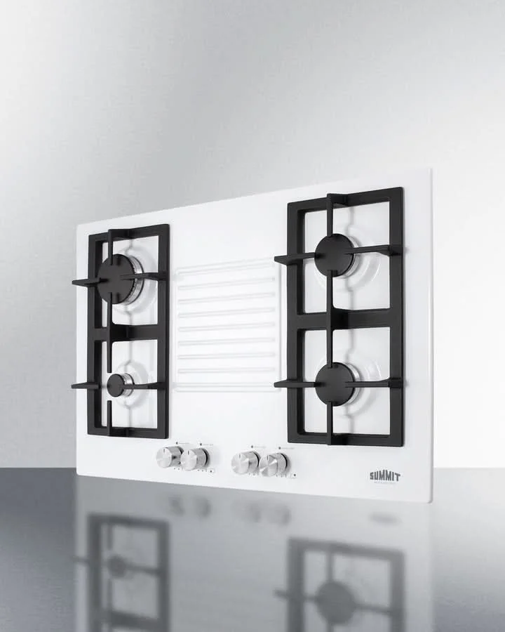Summit - 30 Wide 4-Burner Gas Cooktop - GC431W - image 2