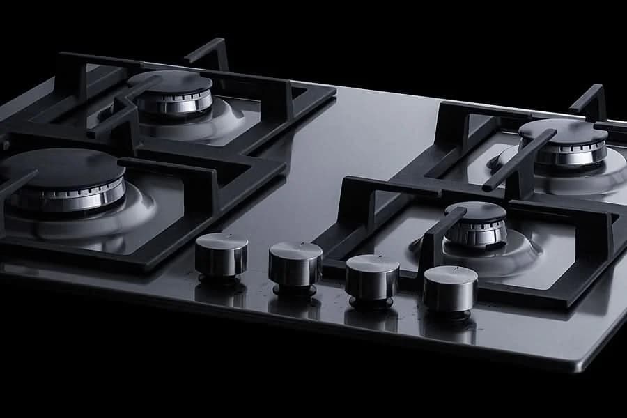 Summit - 24 Wide 4-Burner Gas Cooktop In Stainless Steel - GCJ4SS - image 4
