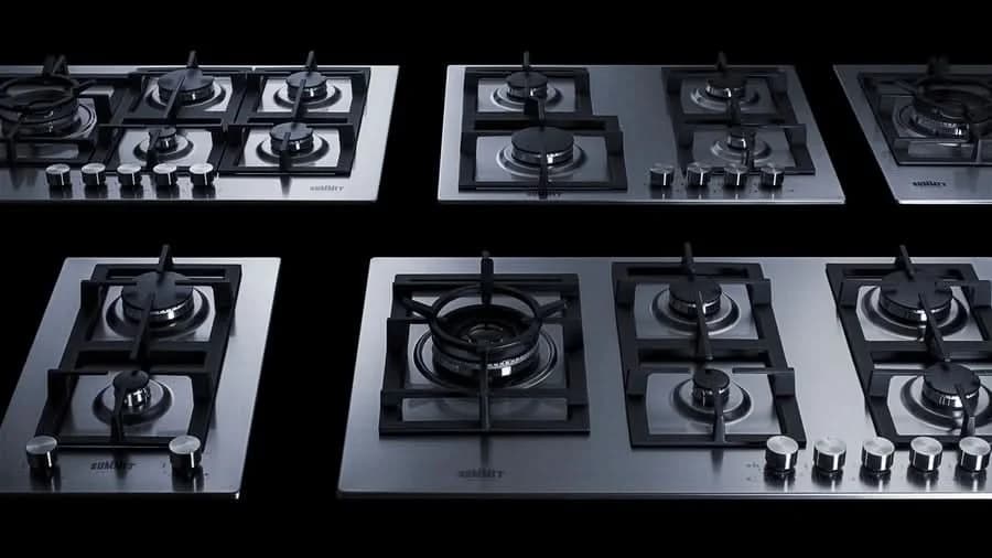 Summit - 36 Wide 5-Burner Propane Gas Cooktop In Stainless Steel - GCJ536SSLPTK - image 5