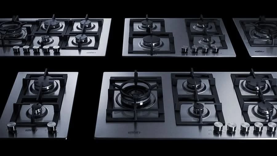 Summit - 30 Wide 5-Burner Propane Gas Cooktop In Stainless Steel - GCJ5SSLP - image 5