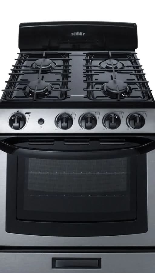 Summit - 24 Wide Gas Range - PRO247SS - image 3