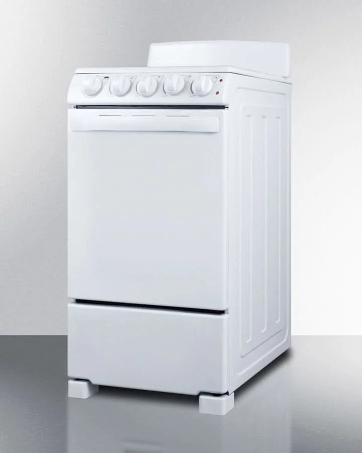 Summit - 20 Wide Electric Coil Range - RE203W - image 3