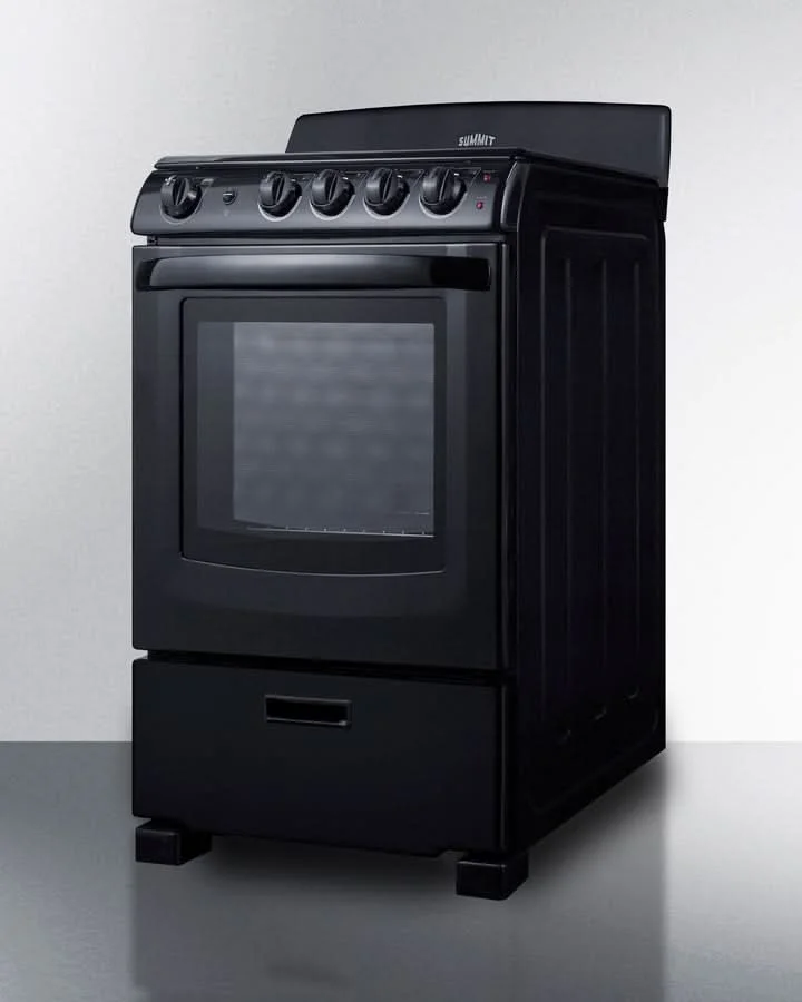 Summit - 24 Wide Electric Coil Range - RE2413B - image 2