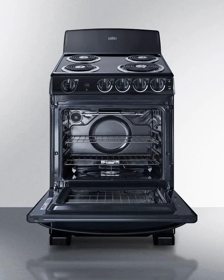 Summit - 24 Wide Electric Coil Range - RE2413B - image 6