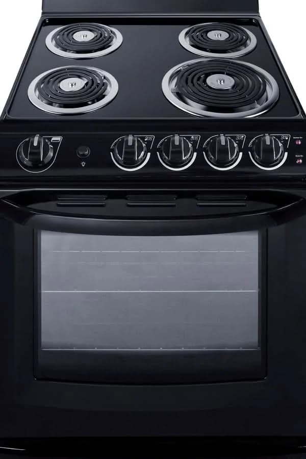 Summit - 24 Wide Electric Coil Range - RE2413B - image 4
