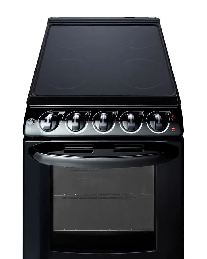 Summit - 20 Wide Electric Smooth-Top Range - REX2051BRT - image 8