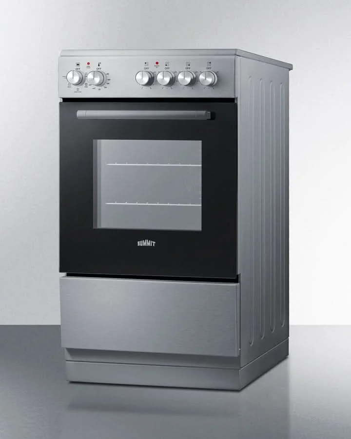 Summit - 20 Wide Electric Smooth-Top Range - REXT20SS - image 3