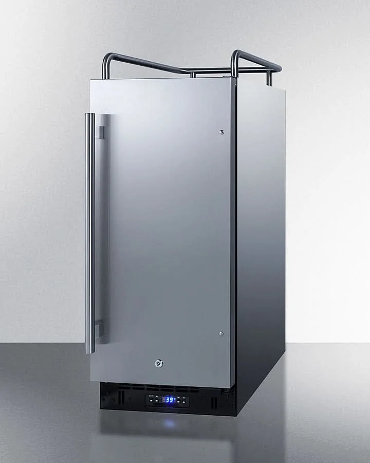 Summit - 15 Wide Built-In Kegerator - SBC15NKCSS - image 2