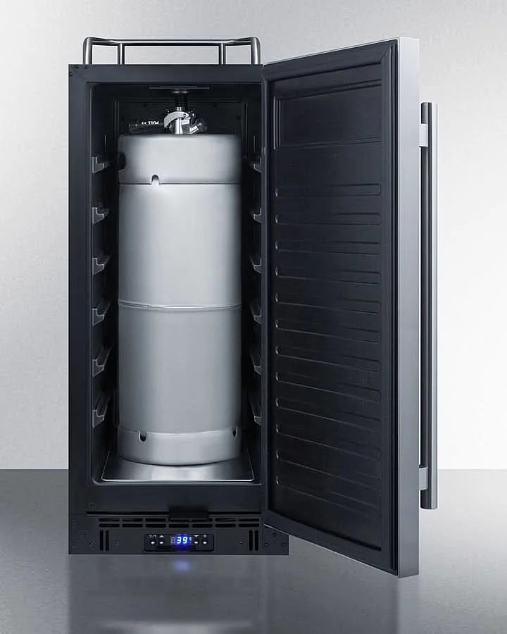 Summit - 15 Wide Built-In Kegerator - SBC15NKCSS - image 4
