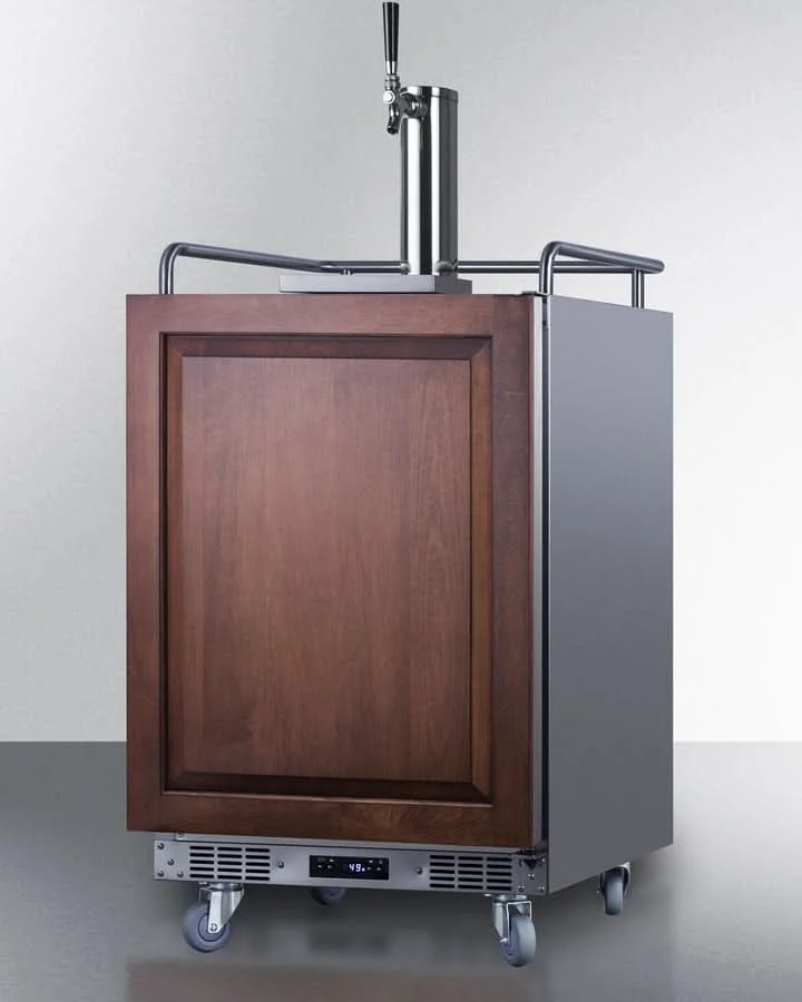 Summit - 24 Wide Built-In Kegerator (Panel Not Included) - SBC682PNR - image 4