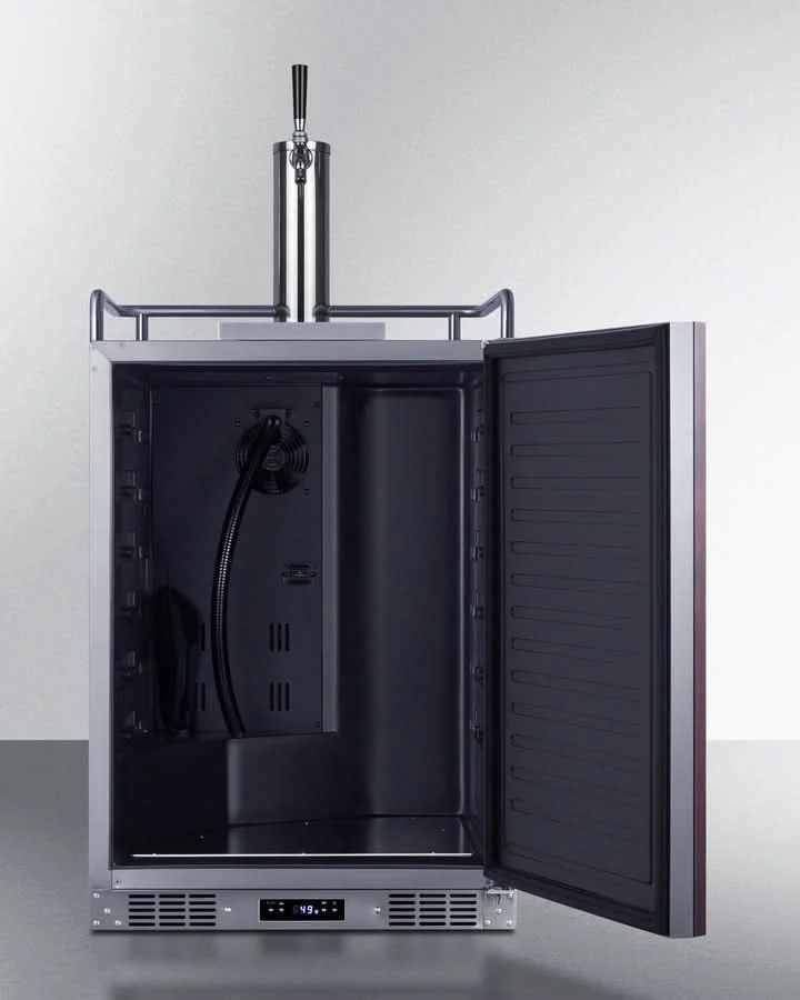 Summit - 24 Wide Built-In Kegerator (Panel Not Included) - SBC682PNR - image 2