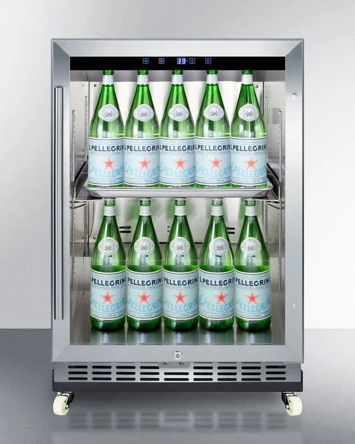 Summit 24-Inch Outdoor Beverage Center with Glass Door and Right Hinge - SCR611GLOSRI - image 5