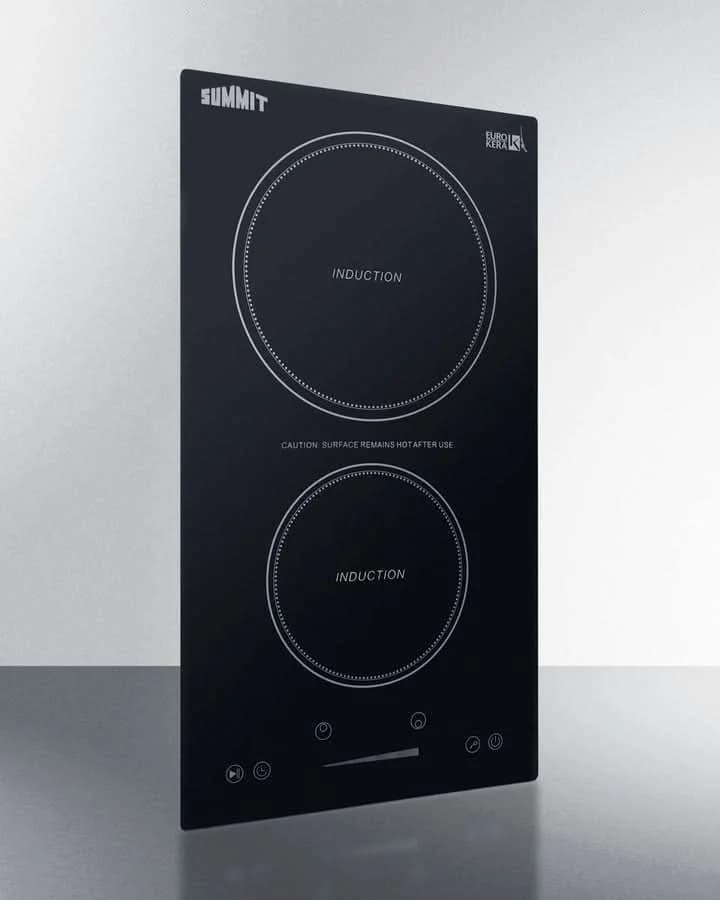Summit - 12 Wide 115V 2-Zone Induction Cooktop, Cord Included - SINC2B115 - image 6
