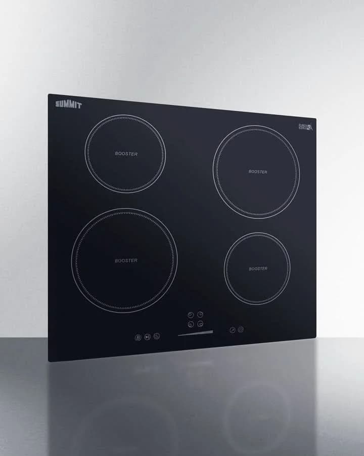 Summit - 24 Wide 208-240V 4-Zone Induction Cooktop - SINC4B241B - image 8