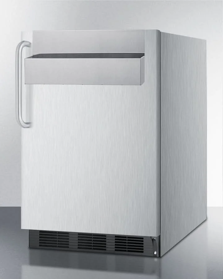 Summit 7-Cubic Foot Outdoor Refrigerator Stainless Steel - SPR7BOSSTSR - image 2