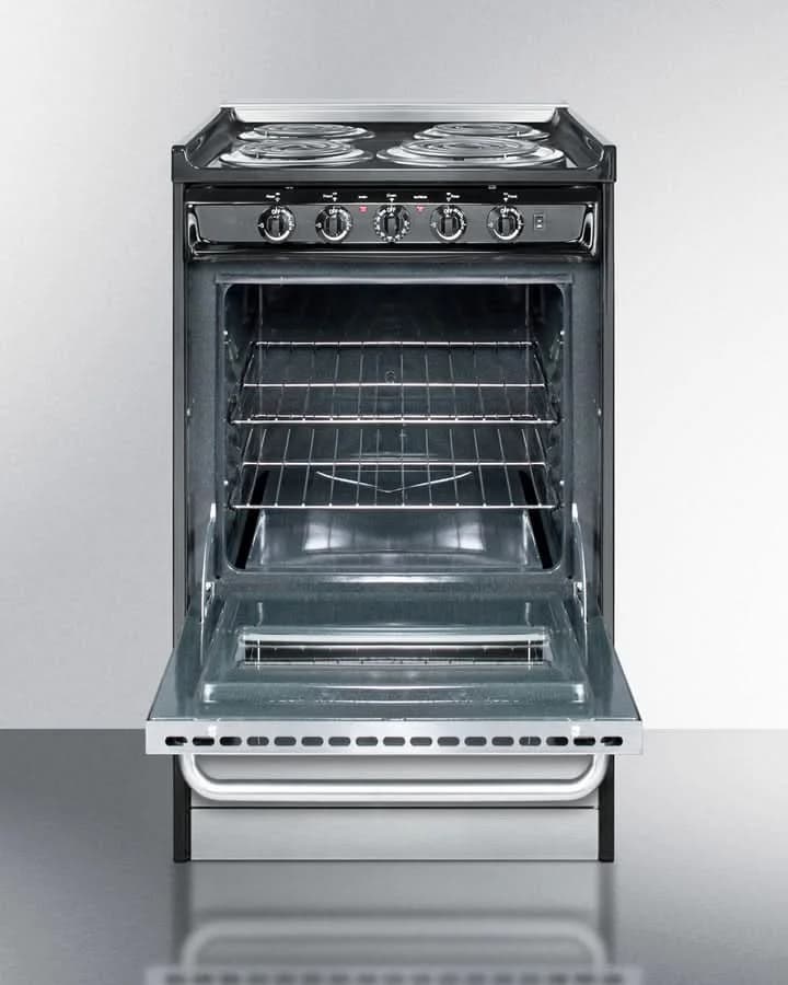Summit - 20 Wide Electric Coil Range - TEM110BRWY - image 2