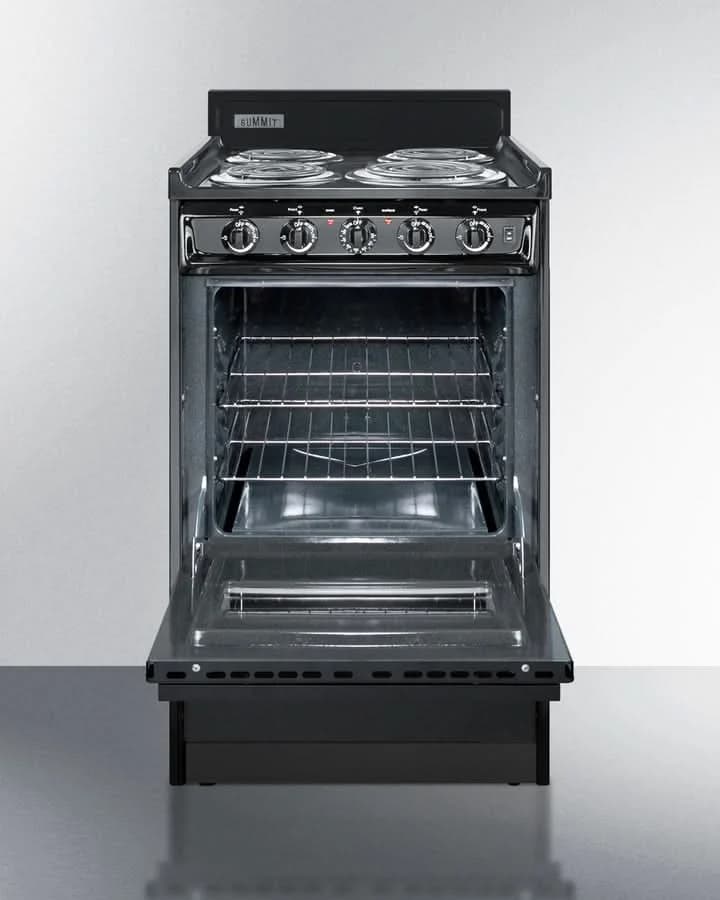 Summit - 20 Wide Electric Coil Range - TEM110CW - image 4