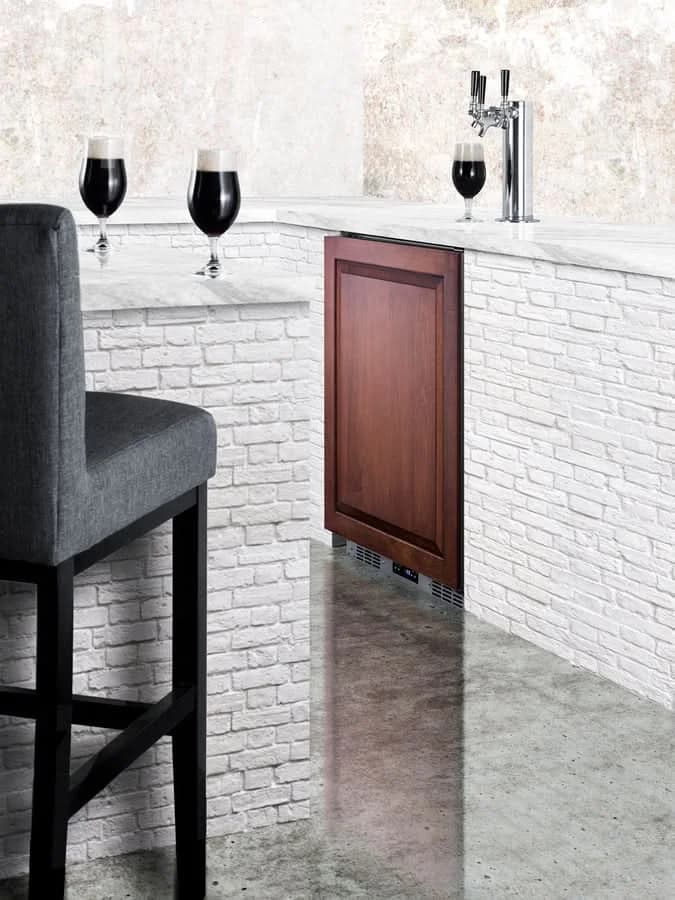 Summit - 24 Wide Built-In Kegerator (Panel Not Included) - SBC682PNRTRIPLE - image 6