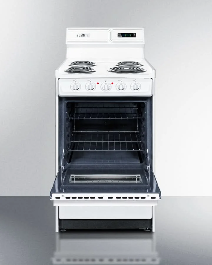 Summit - 20 Wide Electric Coil Top Range - WEM130KW - image 3