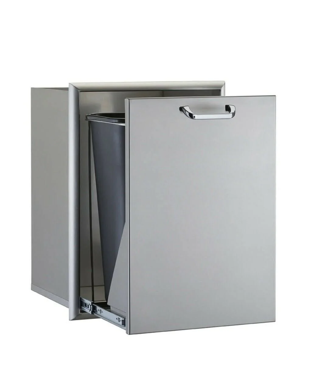 OCI Stainless Steel Roll Out Trash Drawer - OCI-TRD