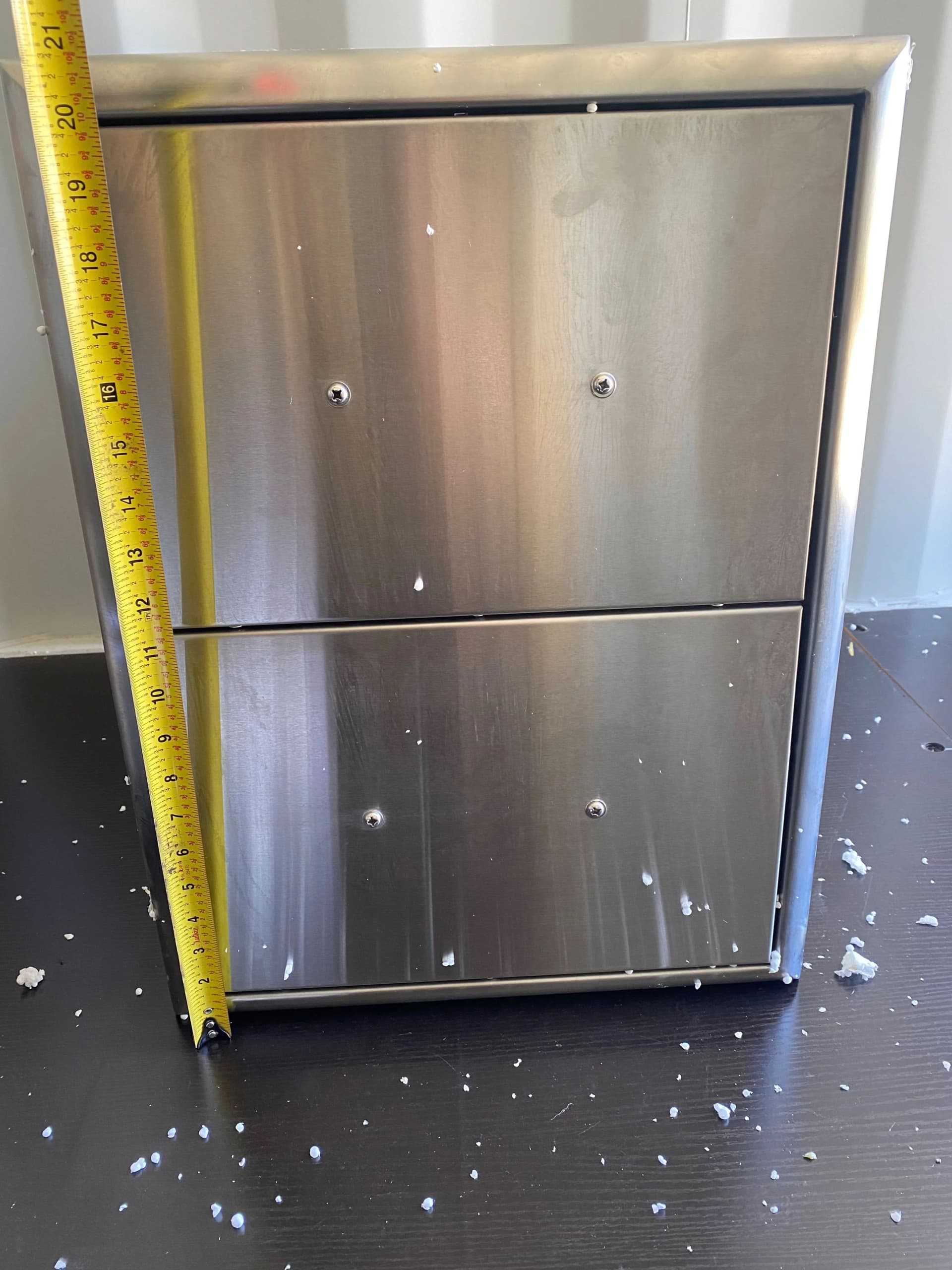 OCI Stainless Steel 16" Double Drawer Open Box- OCI-16DD-OB - image 2