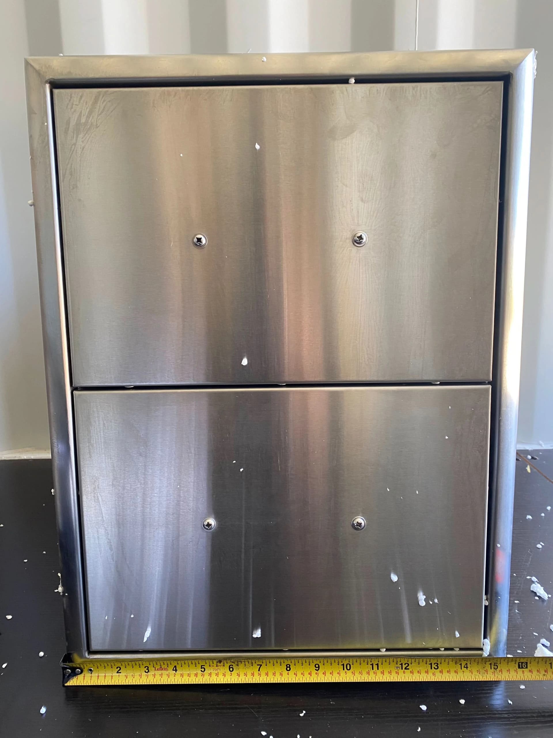 OCI Stainless Steel 16" Double Drawer Open Box- OCI-16DD-OB - image 3