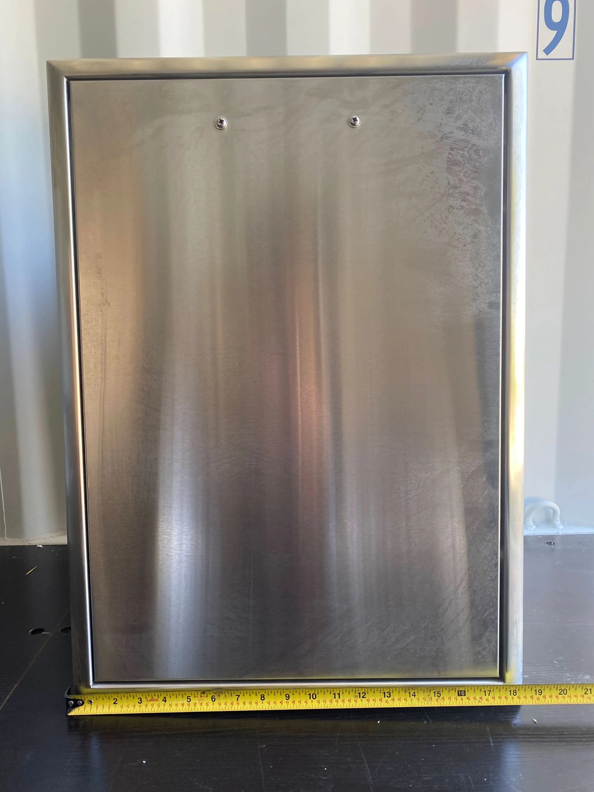 OCI Stainless Steel Roll Out Trash Drawer Open Box- OCI-TRD-OB - image 2