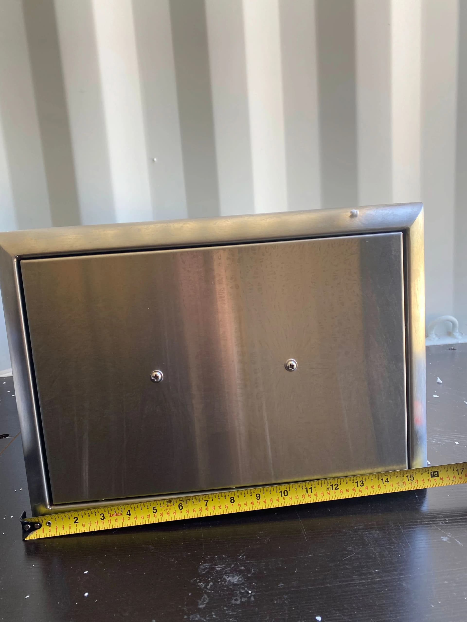 OCI Single Drawer Stainless Steel Open Box- OCI-16SD-OB