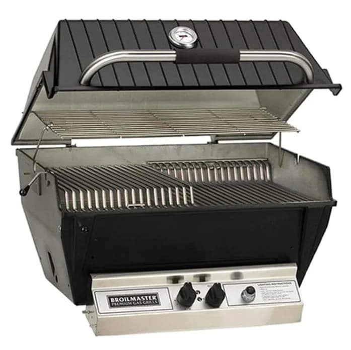 Broilmaster Super Premium Series - 27-Inch Standard 2-Burner Built-In Grill - Natural Gas - P3SX