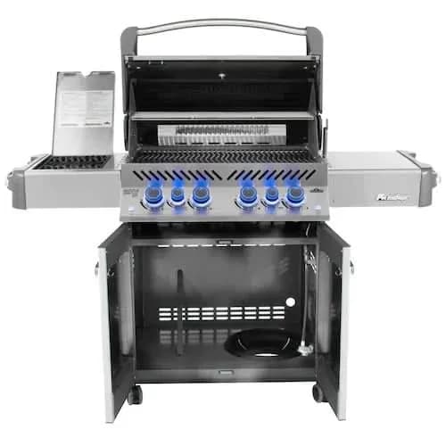 Napoleon Prestige 500 RSIB - 4-Burner Freestanding Grill - Liquid Propane Gas - P500RSIBPCH-3 - image 2