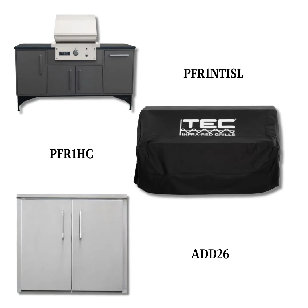 TEC PFR1NTISL Natural Gas with Cover and Double Access Door - PCKG1-PFR1NTISL