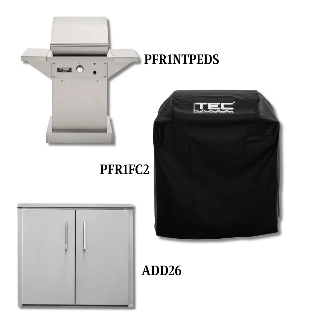 TEC PFR1NTPEDS Natural Gas with Cover and Double Access Door - PCKG1-PFR1NTPEDS
