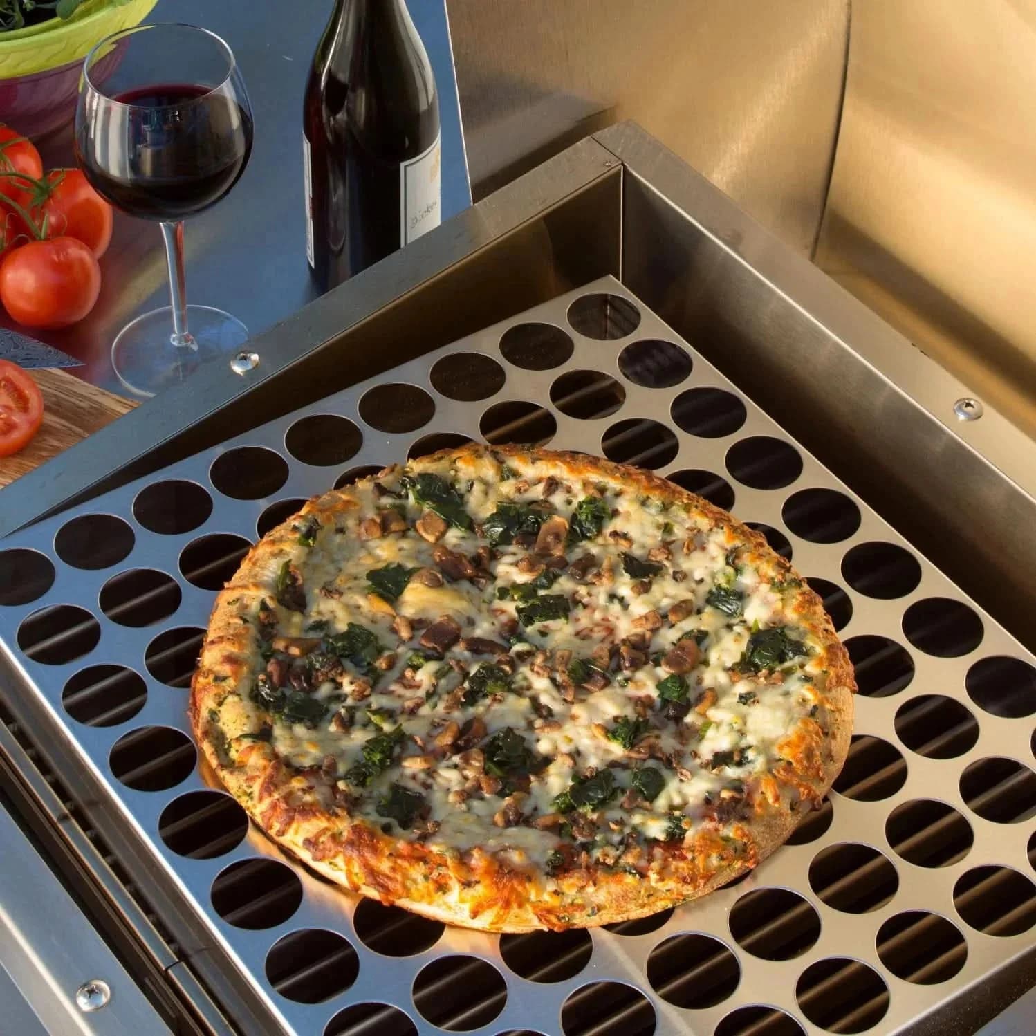 TEC Patio FR Series Stainless Steel Pizza Rack - PFRPIZZA - image 4