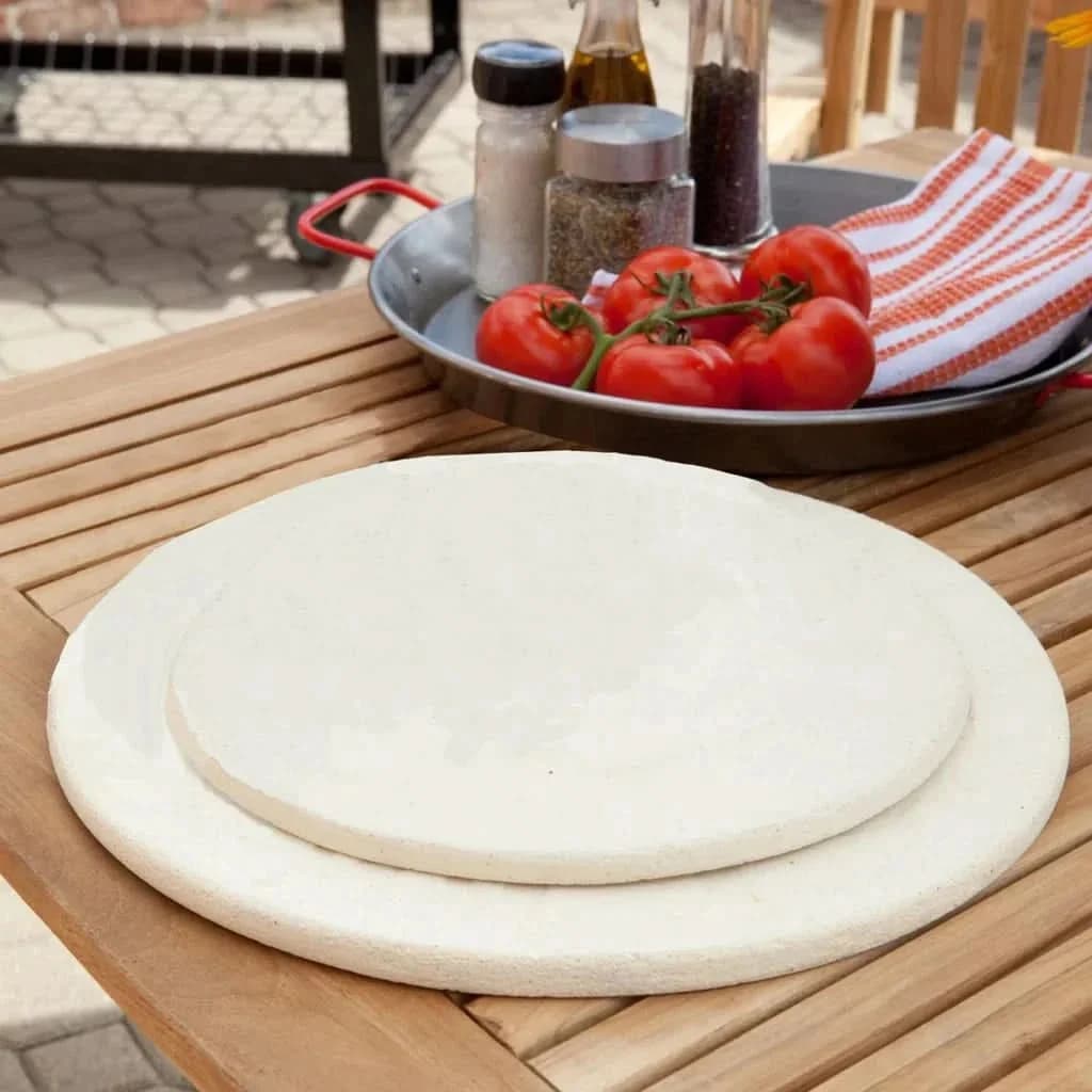 Primo Natural Finish Ceramic Baking Stone For XL 400, LG 300, JR 200 Kamado - 13"- PG00350