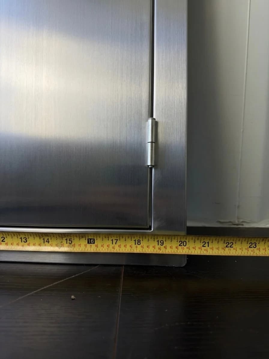 PCM 17" x 24" Stainless Steel Vertical Access Door - PCM-200-17X24V-RH-OB - image 4