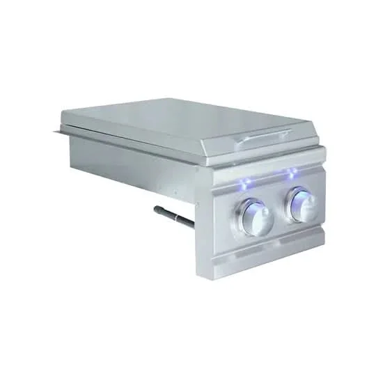 RCS Cutlass Pro Double Side Burner, Slide in - RDB1EL-NG - image 3