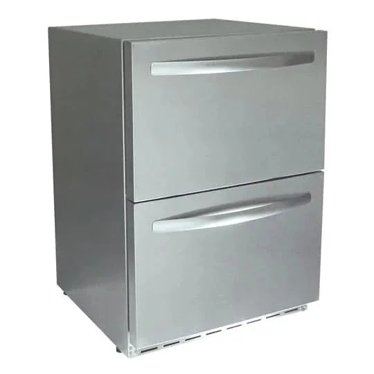 RCS 24-Inch 5.2 Cu. Ft. Outdoor Rated Dual Drawer Compact Refrigerator - REFR4 - image 7