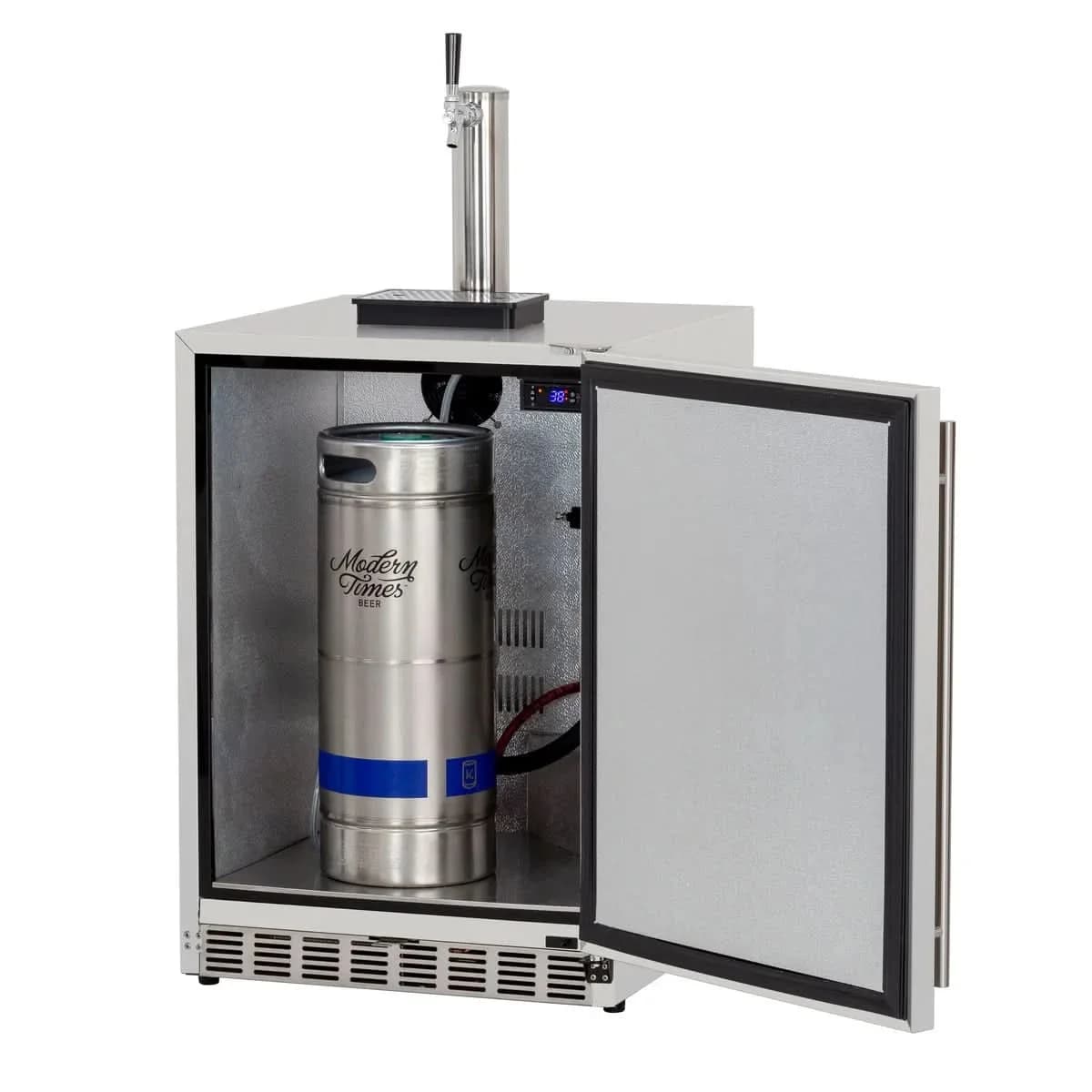 Summerset 6.6C Deluxe Outdoor Rated Single Tap Kegerator - Completed - RFR-24DK1 - image 4