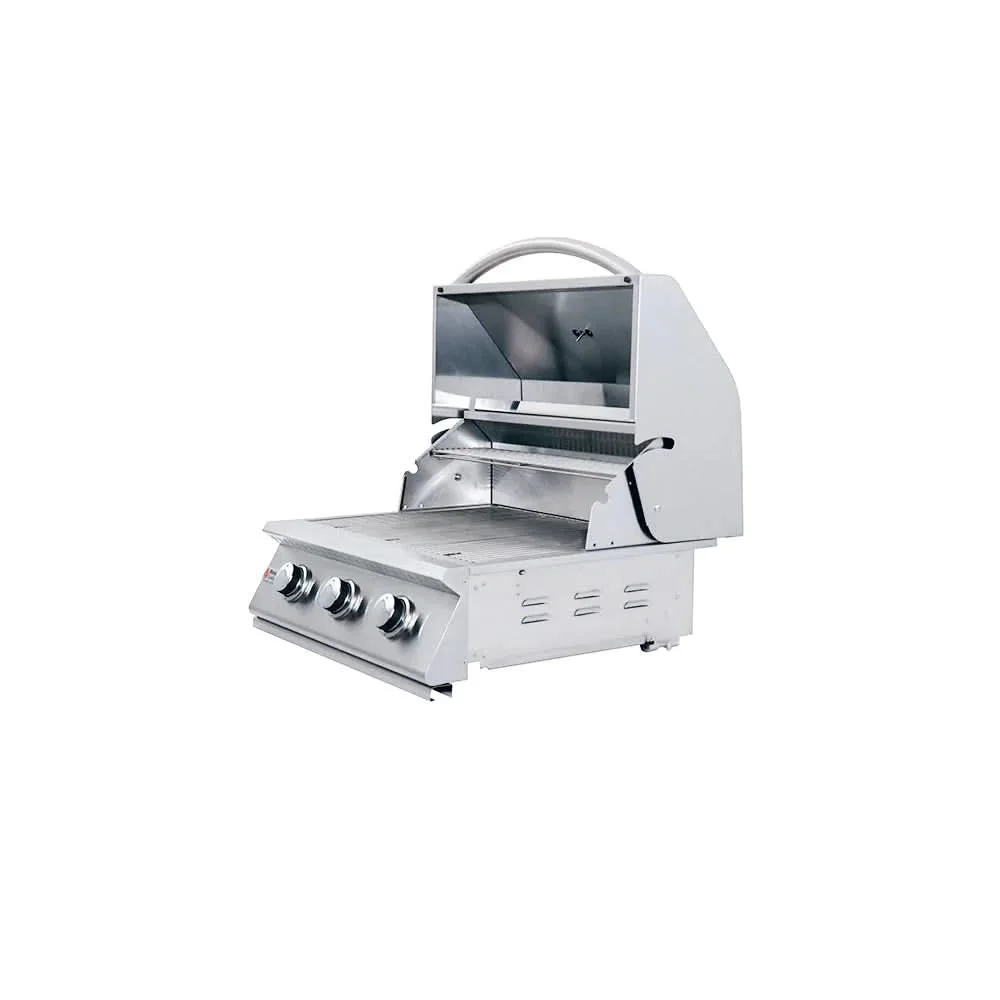 RCS Premier - 26-Inch 3-Burner Built-In Grill - Natural Gas - RJC26A - image 2