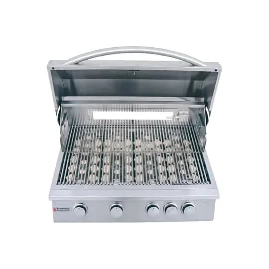 RCS Premier - 32-Inch 4-Burner Built-In Grill with Rear Infrared Burner - Natural Gas - RJC32A - image 4