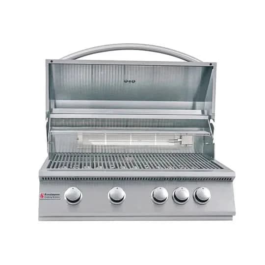 RCS Premier - 32-Inch 4-Burner Built-In Grill with Rear Infrared Burner - Natural Gas - RJC32A - image 5