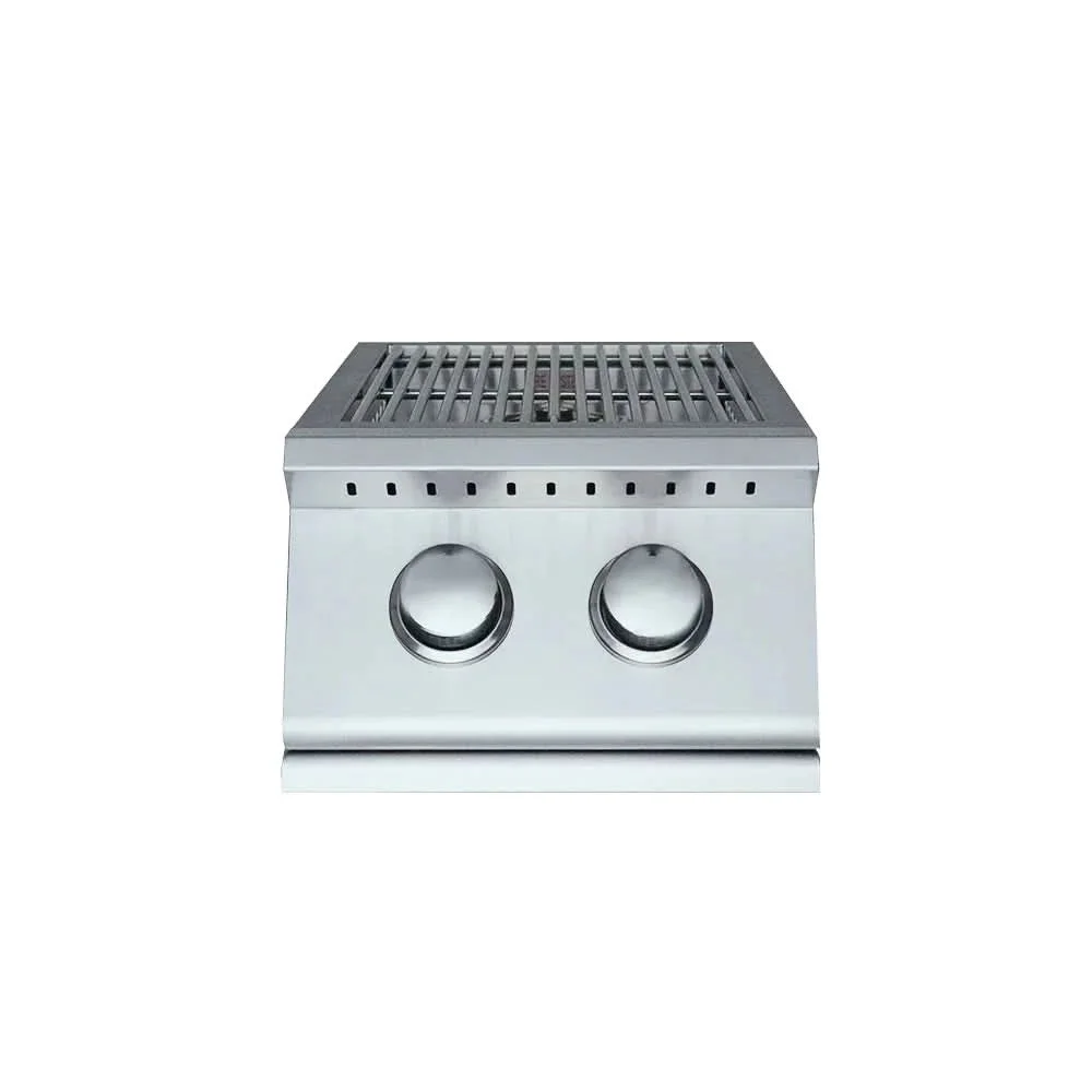 RCS Premier Double Side Burner, Slide in Natural Gas - RJCSSB